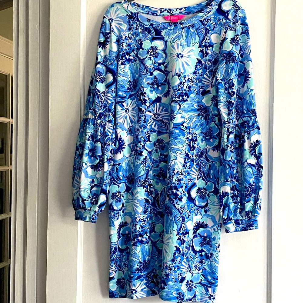 Lilly Pulitzer Catch & Keep Bartlett Dress L